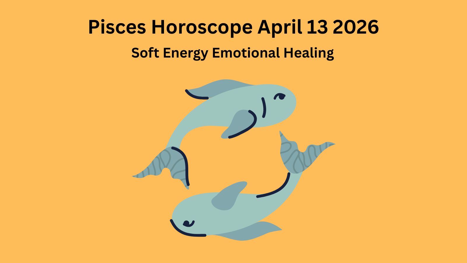 Pisces horoscope for April 13, 2026: Soft energy.
